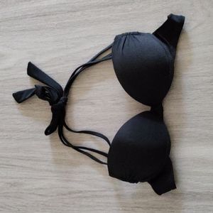 Black bikini top